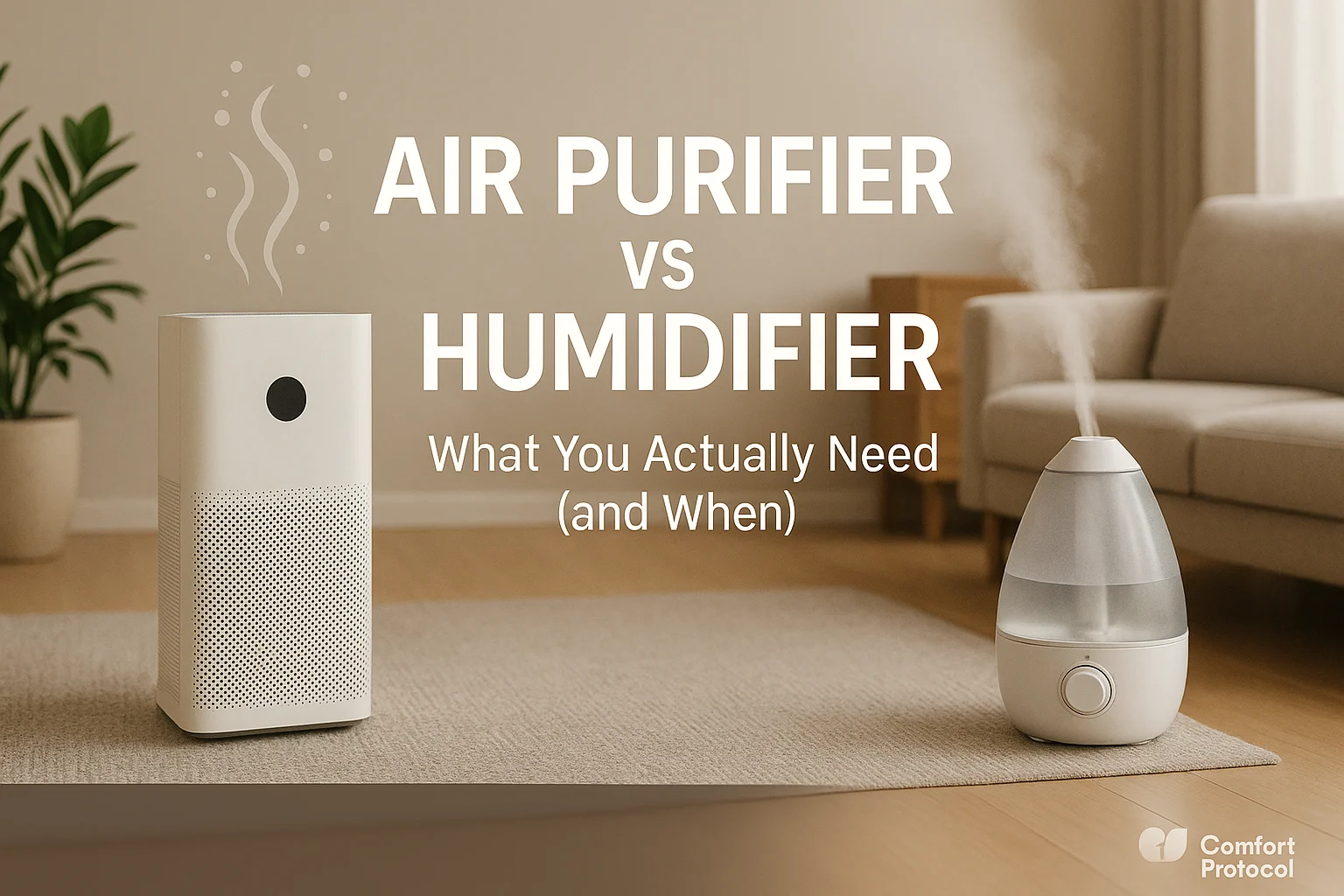 air purifier vs humidifier