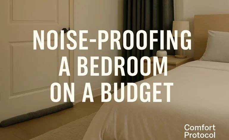  Noise-Proofing a Bedroom on a Budget: What Actually Works