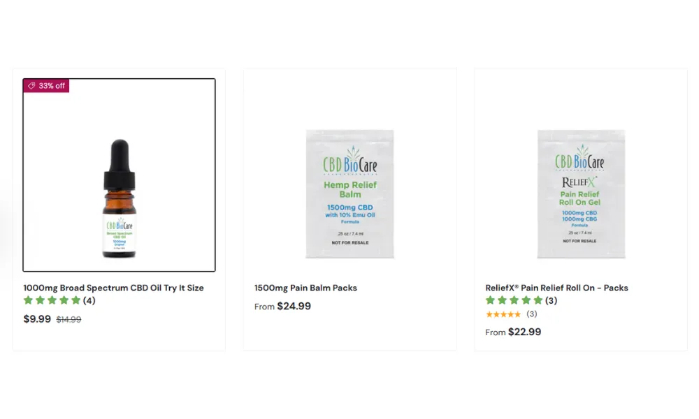 CBD BioCare Review: Pricing